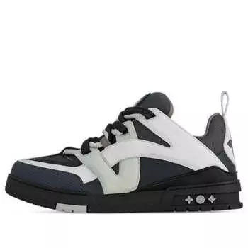 Кроссовки lv skate sneakers 'black white' Louis Vuitton, черный