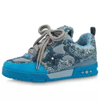 Кроссовки lv skate sneakers 'blue' Louis Vuitton, синий