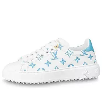 Кроссовки lv time out casual shoes blue Louis Vuitton, синий