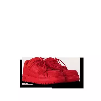 Кроссовки LV Trainer Maxi Louis Vuitton, красный