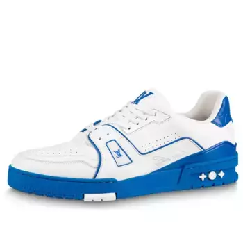 Кроссовки lv trainer sneakers 'white blue red' Louis Vuitton, белый