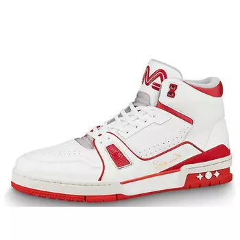 Кроссовки lv trainer 'white red' Louis Vuitton, белый