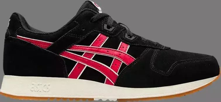 Кроссовки lyte classic 'black cranberry' Asics, черный