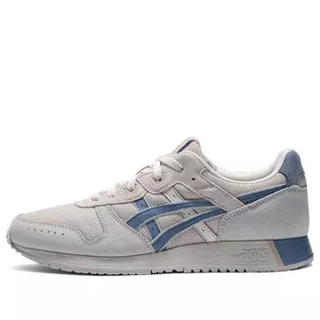 Кроссовки lyte classic retro athleisure casual sports shoes унисекс серо-голубые Asics, серый