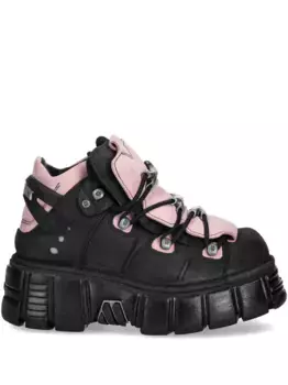 Кроссовки M-106-C26 на массивной подошве NEW ROCK, черный