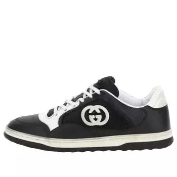 Кроссовки mac80 sneakers 'black white' Gucci, черный