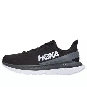 Кроссовки mach 4 'black dark shadow' Hoka One One, черный