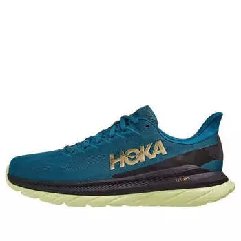 Кроссовки mach 4 'blue coral' Hoka One One, голубой