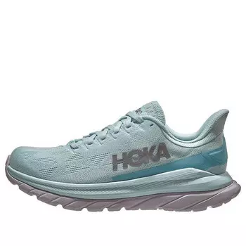 Кроссовки mach 4 'blue glass' Hoka One One, синий