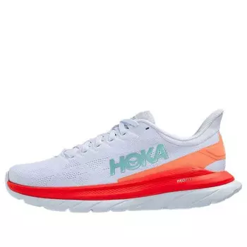 Кроссовки mach 4 'white fiesta' Hoka One One, белый