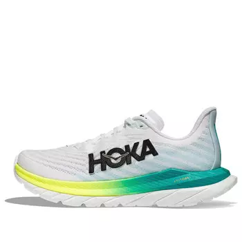 Кроссовки mach 5 wide 'white blue glass' Hoka One One, белый
