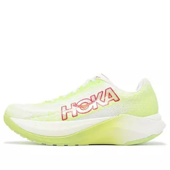 Кроссовки mach x 'lettuce white' Hoka One One, мультиколор