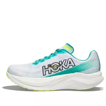 Кроссовки mach x 'white blue glass' Hoka One One, белый