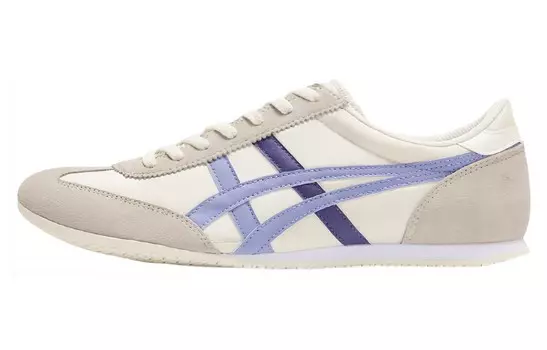 Кроссовки Machu Racer Lifestyle унисекс с низким верхом серо-фиолетового цвета Onitsuka Tiger