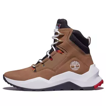 Кроссовки madbury side zip sneaker boots 'brown nubuck' Timberland, коричневый