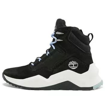 Кроссовки madbury side-zip waterproof boot 'black nubuck' Timberland, черный