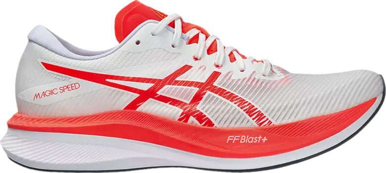 Кроссовки Magic Speed 3 'White Sunrise Red', белый