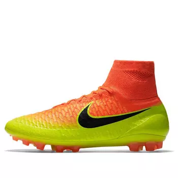 Кроссовки magista obra ag-r 'red green' Nike, красный