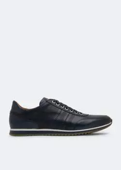 Кроссовки MAGNANNI Leather sneakers, синий