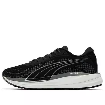 Кроссовки magnify nitro knit 'black white' Puma, черный