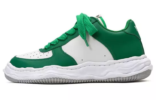 Кроссовки Maison Low-top со вставками Mihara Yasuhiro