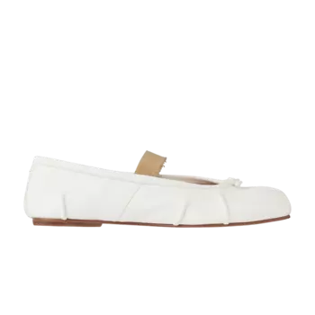 Кроссовки Maison Margiela Maison Margiela Wmns Tabi Ballerina Flat Elastic Band 'Ivory Nude', кремовый