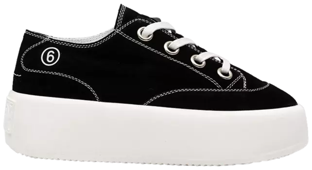 Кроссовки Maison Margiela MM6 Maison Margiela Wmns Platform Low 'Black', черный