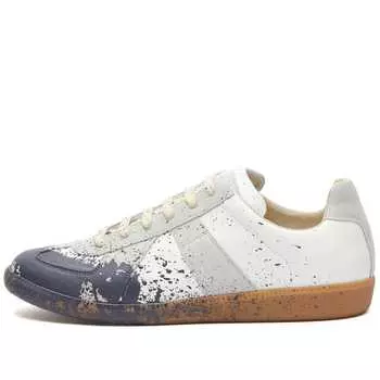 Кроссовки Maison Margiela Painter Replica Sneaker, цвет White & Pewter