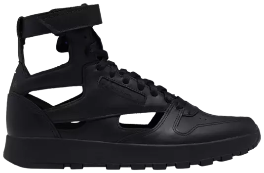 Кроссовки Maison Margiela Reebok x Maison Margiela Classic Leather Tabi High 'Black', черный