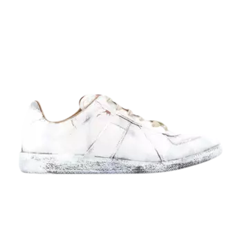 Кроссовки Maison Margiela Replica Low 'White Paint', белый