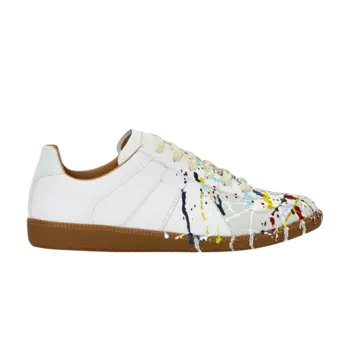 Кроссовки Maison Margiela Replica 'Paint Splatter - White', белый