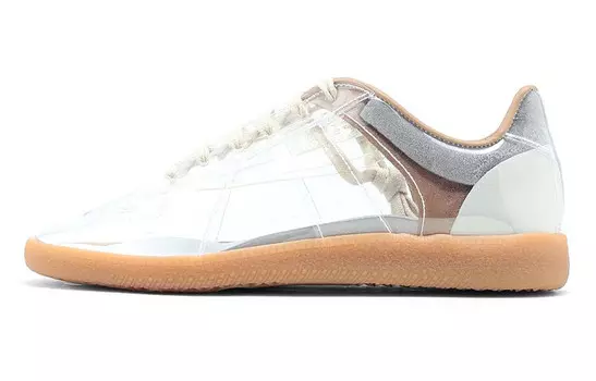 Кроссовки Maison Margiela Replica Transparent, серебряный