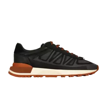 Кроссовки Maison Margiela Runner Evolution Black Orange, черный