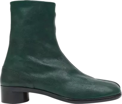 Кроссовки Maison Margiela Tabi Boot 'Dark Green', зеленый