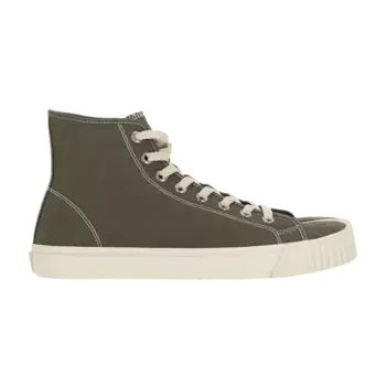Кроссовки Maison Margiela Tabi High Olive, зеленый