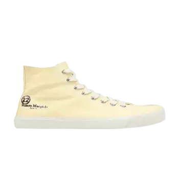Кроссовки Maison Margiela Tabi High Yellow, желтый