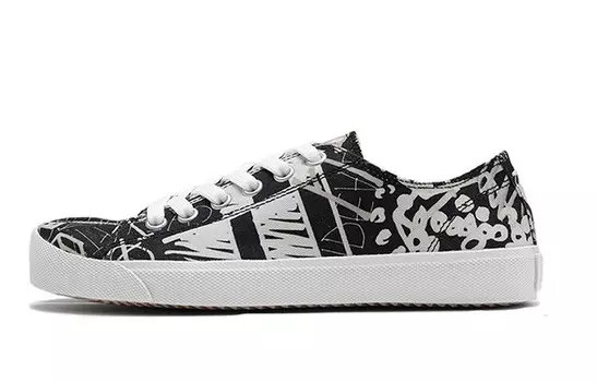 Кроссовки Maison Margiela Tabi женские, черный