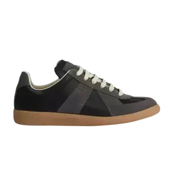 Кроссовки Maison Margiela Wmns Replica Low Black Gum, черный