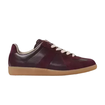 Кроссовки Maison Margiela Wmns Replica Low Merlot, красный
