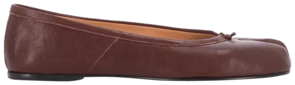 Кроссовки Maison Margiela Wmns Tabi Ballerina 'Brown', коричневый