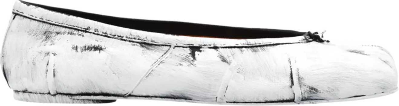 Кроссовки Maison Margiela Wmns Tabi Ballerina 'Painted - White', белый