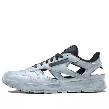 Кроссовки maison margiela x classic leather dq 'whiteout' Reebok, белый
