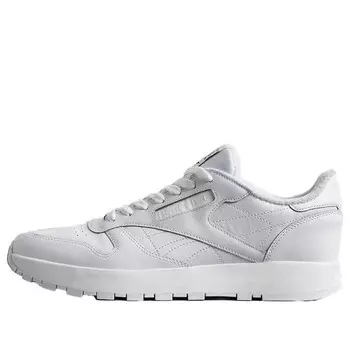 Кроссовки maison margiela x classic leather tabi 'white' Reebok, белый