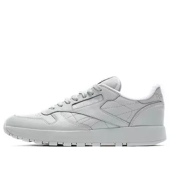 Кроссовки maison margiela x classic leather tabi 'pure grey' Reebok, серый