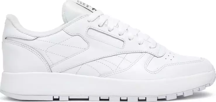 Кроссовки maison margiela x classic leather tabi 'white' Reebok, белый
