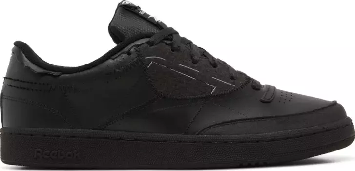 Кроссовки maison margiela x club c 'memory of - black' Reebok, черный