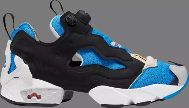 Кроссовки maison margiela x instapump fury 'memory of - echo blue' Reebok, синий