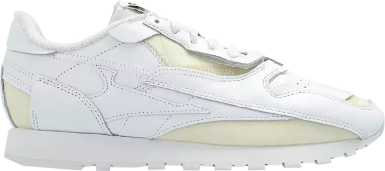 Кроссовки Maison Margiela x Wmns Classic Leather Memory Of - White, белый