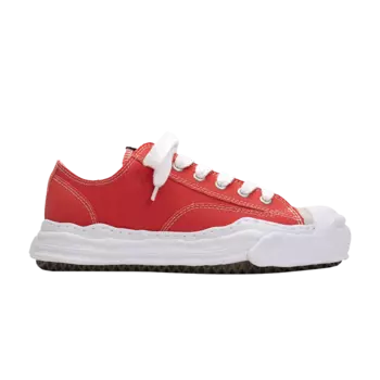 Кроссовки Maison Mihara Hank OG Sole Canvas Low, оранжевый