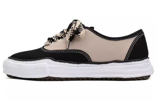 Кроссовки Maison MIHARA YASUHIRO Baker Canvas Sneakers, черный